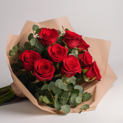 ramo de 12 rosas